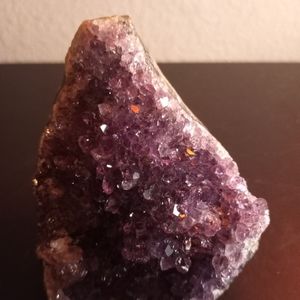 Amethyst Quartz Crystal Cluster from Brazil approx 1LB STUNNING